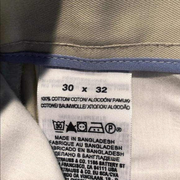 Dockers Classic Fit Flat Front Khakis - Picture 4 of 4